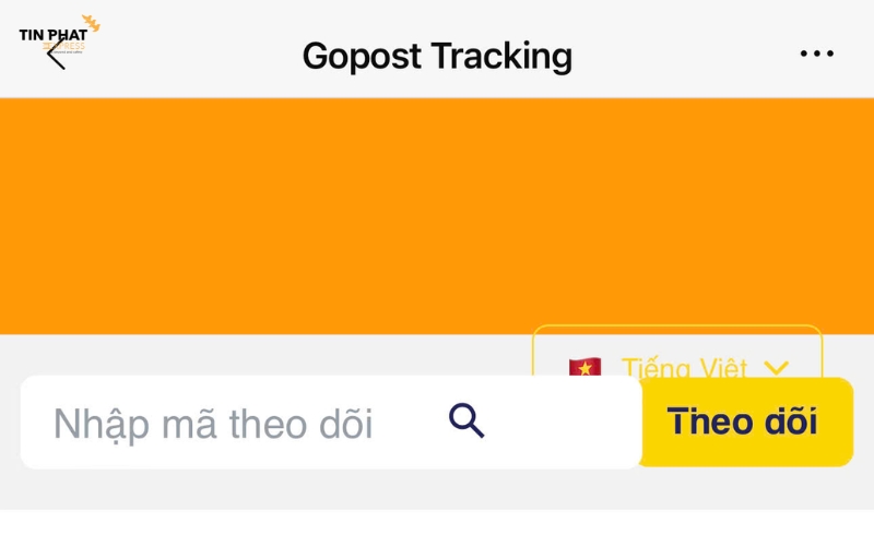 Tín Phát có hệ thống tracking (tra cứu vận đơn) giúp bạn biết hàng đang ở đâu và trạng thái hiện tại.