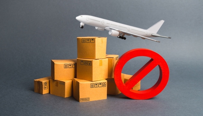 Hàng hóa bị cấm vận chuyển đường hàng không