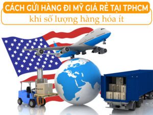 Các Phương Thức Gửi Hàng Đi Mỹ Giá Rẻ Số Lượng Ít