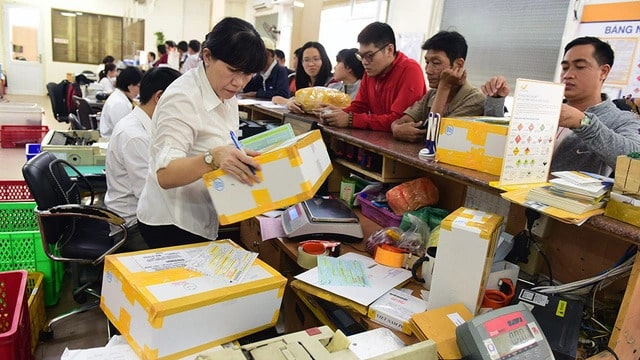 Quy trình gửi hàng đi Mỹ bằng bưu điện