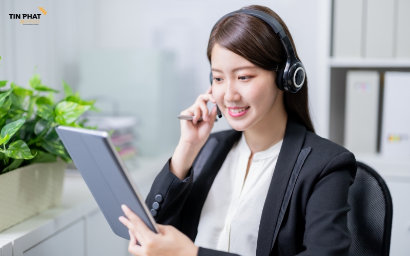 Sau khi nhận được nhu cầu, tư vấn viên sẽ báo giá một cách minh bạch, rõ ràng cho khách hàng. 
