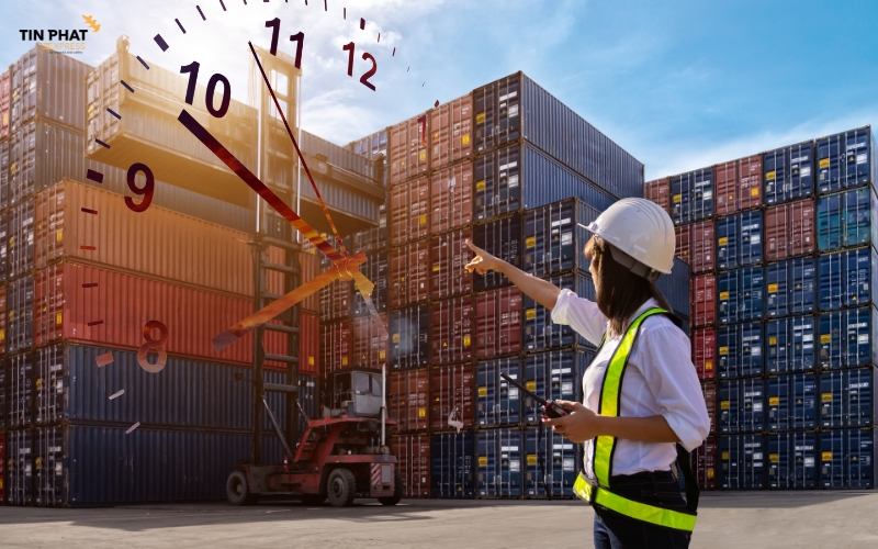 Cut-off time là thời hạn cuối cùng phải hoàn thành thủ tục và đưa hàng hóa đến cảng để kịp lên tàu hoặc máy bay theo lịch trình đã định.