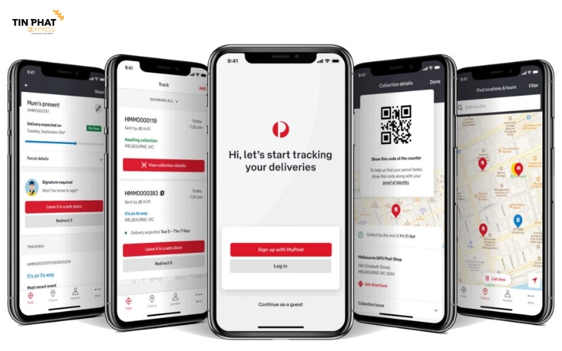 Australia Post phát hành ứng dụng chính thức cho iOS và Android. Ngoài tra cứu postcode, app còn nhiều tính năng hữu ích cho người thường xuyên gửi nhận hàng.