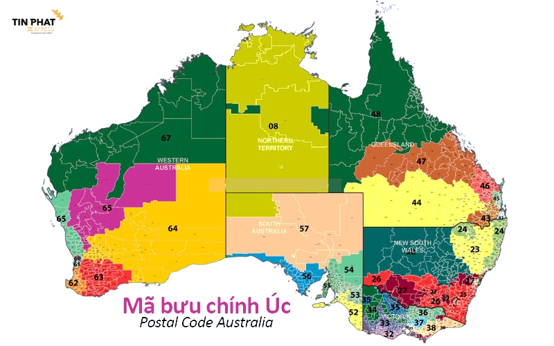 Australia Post áp dụng hệ thống 4 chữ số từ năm 1967, thay thế các phương thức phân loại thủ công trước đó.