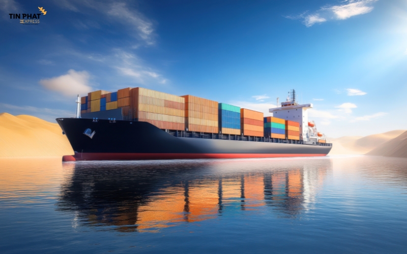 Đường biển là lựa chọn kinh tế cho hàng nặng, cồng kềnh, số lượng lớn. Thời gian vận chuyển từ 15 đến 25 ngày tùy điểm đến.