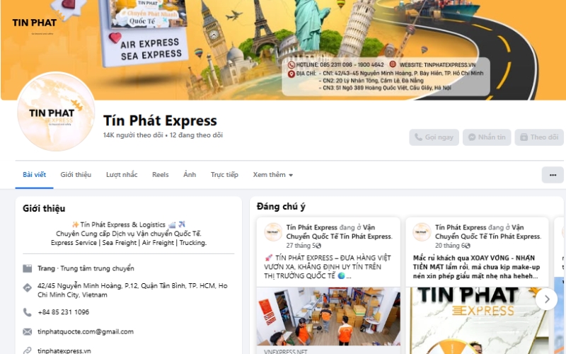 Inbox Fanpage Facebook hoặc Zalo Official Account nhận phản hồi ngay trong 15 phút.