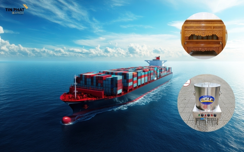 Đường biển là lựa chọn tốt nhất cho hàng cồng kềnh, khối lượng lớn, không gấp.